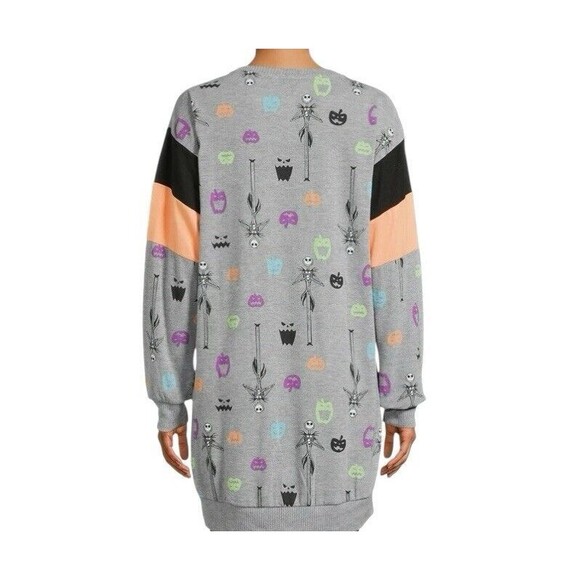 Disney NIGHTMARE BEFORE CHRISTMAS Sleepshirt Womens Medium 8-10 Pajamas - Picture 2 of 12